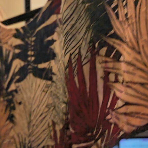 Kar Lagerfeld Tropical Print with a dropped waist size 12 - Picture 8 of 12